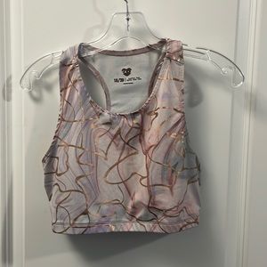 Girls 18-20 sports bra/ short set